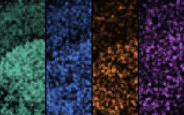 Pde10a in RNA, ATAC, H3K27ac and H3K27me3, four maps of the same mouse brain section side by side.